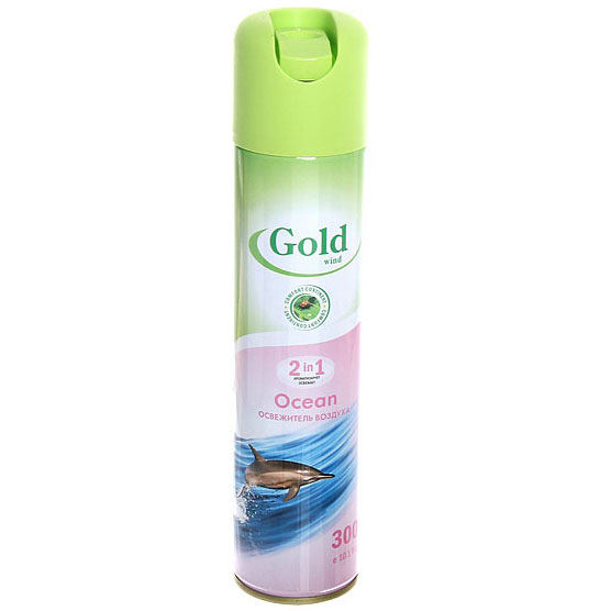 Освежитель воздуха Gold Wind Ocean 300 мл. артикул 245506