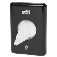 держатель для гигиенических пакетов черный, В5,  1/8 арт.566008-60