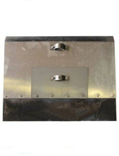 Лопата-движок 1-борт 500*400*2,0 алюминий, с наклоном усиленым, нижнее крепление б/ч арт. 1009276