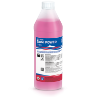 Dolphin Sani Power  1л, Кислотное средство, для удаления въевшихся остатков цемента, ржавчины и известкового налета. ph 0,5   1/12  арт.D013-1