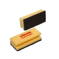 Губка средней жесткости. Эффективно удаляет сложные загрязнения с твердых поверхностей. Идеально под