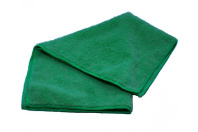 Салфетки из микрофибры 320гр/м2 40х40 зеленый 1/200 арт.1240