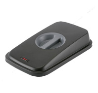 Vileda ГЕО крышка для контейнера, черный/серый, 29х49х9  1/4 арт.137730 (137662)