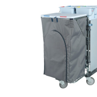 VILEDA Чехол для мусорных мешков с молнией, серый, 120 л 1/1, арт.514792 (123525)