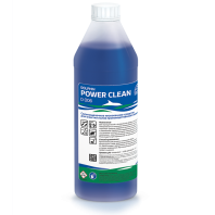 Dolphin Power Clean  1л, Сильнощелочное низкопенное концентрированное средство для очистки полов производственного назначения ph 12,0   1/12  арт.D006-1