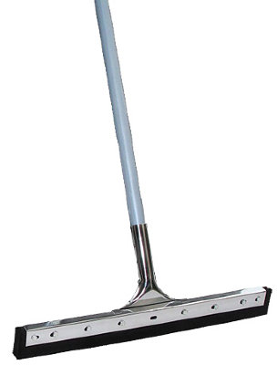 Сгон для пола ACG 75см стальной с рукояткой изогнутый резина двойная пористая,арт.1011147