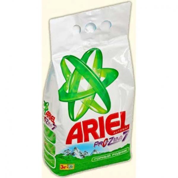 PG ARIEL Стиральный порошок Горный родник  автомат 6кг 1/4  арт. 81363901