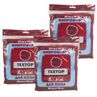 TEXTOP Тряпка для пола Микрофибра 60*70см 260г/м2 1/48 арт.Т770