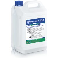 Dolphin Power Clean  5л, Сильнощелочное низкопенное концентрированное средство для очистки полов производственного назначения. ph 12,0.   1/3  арт.D006-5