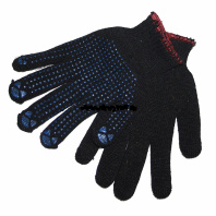 Перчатки полушерстяные утепленные с ПВХ пара 1/5/100 арт.1601032/57ТПШ