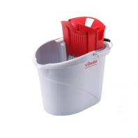 Ведро с отжимом УльтраСпид  Мини, красный, 10 л 1/1, арт. 129687