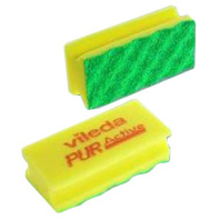 Губка Профи с системой ПурАктив, жёлтый, 6,3x14 см 1/10, арт. 123113
