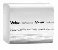 VEIRO Туалетная бумага V-сложение, Comfort, белый, 2 сл. 250л 1/30 арт.TV201