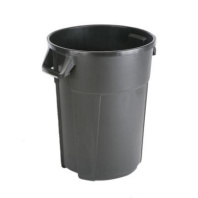 Титан контейнер пластиковый 85 л , черный, 49х56х63 1/1, арт. 137703