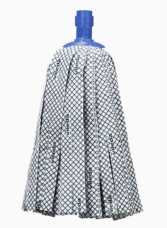 Моп для швабры Супер-моп Антибак, серый, 10х33 см 1/1, арт. 137904 (117262)