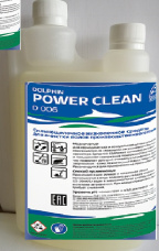 Dolphin Power Clean 1л (дозатор) Щелочное сре-во для пром. чистки полов с дозатором 1/9 арт.D006-1д