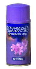 DISCOVER Сменный баллон SPRING 320мл к автоматическому освежителю воздуха 1/12 арт.DSR0016